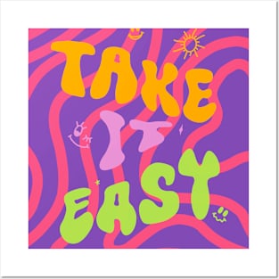 Take it easy Posters and Art